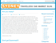 Tablet Screenshot of blog.sydneytravellerscarmarket.com.au